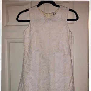 DKNY white dress lace.